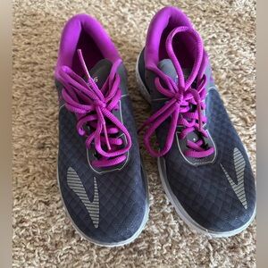 Brooks Women's PUREFLOW Heather/Pink Glo/Black